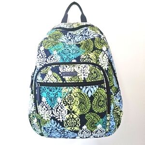 Vera Bradley Caribbean Sea Campus Backpack